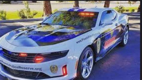 Chevrolet Camaro Police Car