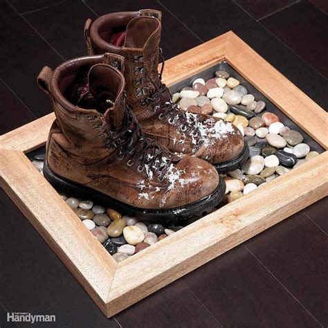 12 DIY Entryway Boot Tray Ideas | Family Handyman