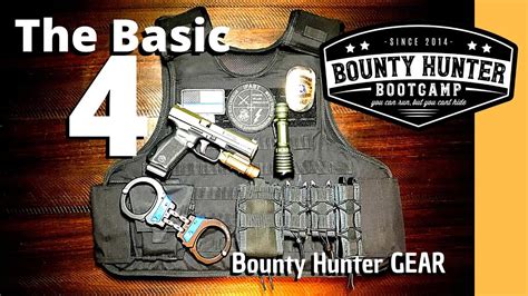 The Basic 4 Tools Every Bounty Hunter Needs | Bounty Hunter Gear - YouTube