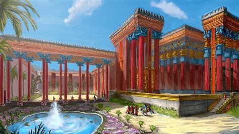 Art - Reconstruction of Persepolis 8 | Ancient persian architecture, Persian architecture ...