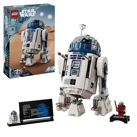 LEGO Star Wars R2-D2 Model, Buildable Toy Droid Figure 75379 Toys ...