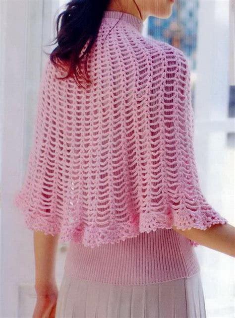 Stylish Easy Crochet: Crochet Cape Free Pattern - Simple and Beautiful