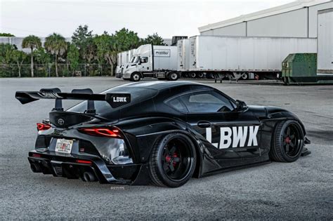 This Widebody Toyota Supra From Liberty Walk Is All About The Looks ...