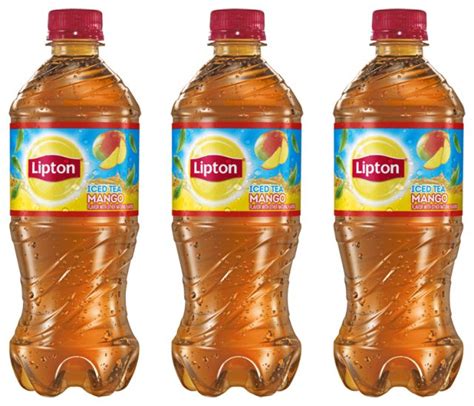 Lipton Bottled Iced Tea Now Available in New Mango Flavor