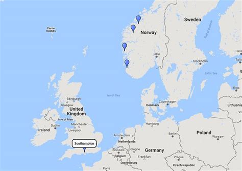 P&O Iona, Norwegian Fjords from Southampton, July 15, 2023