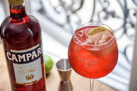 Recette Cocktail Campari Tonic | Le cocktail frais de l'été