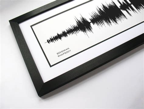 Custom Sound Wave Art Soundwave Gift and Voice Art Print - Etsy