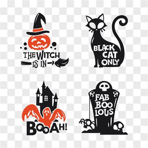 Set of Halloween Icons 664554 Vector Art at Vecteezy