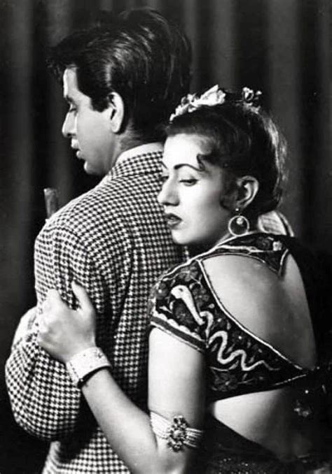 From "Sangdil" (1952). Dilip Kumar ('Shankar') and Madhubala ('Kamal ...