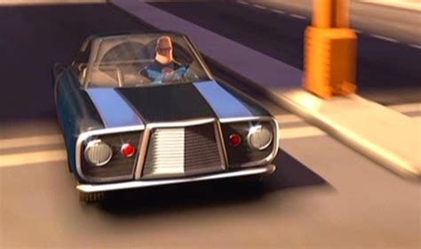 vehicles in the Pixar movie, The Incredibles - Sin A Car