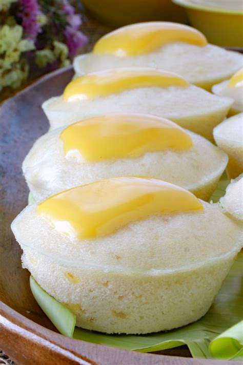 Puto Cheese Recipe - Soft and fluffy, made from scratch using flour.