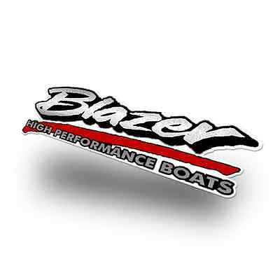 Blazer Boats - Boat & Truck Vinyl Decal - Multiple Sizes - Decal Logo ...