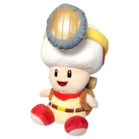 Buy Little Buddy 1408 Super Mario Bros. Captain Toad Sitting Pose Plush, 6.5" Online at ...