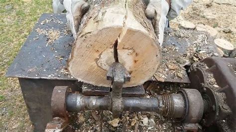 Amazing Homemade Log Splitter Wood Processing Machines | Log splitter, Wood splitter, Wood