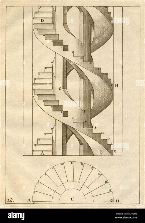 Spiral Staircase Drawing