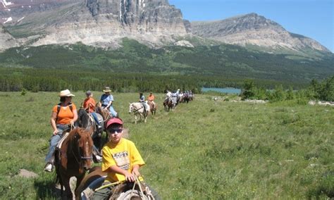 Glacier Horseback Riding, Horse Trail Rides, Horseback Riding Vacations ...