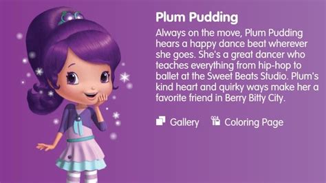 Plum Pudding- Strawberry Shortcake | Frutillita, Cotillon