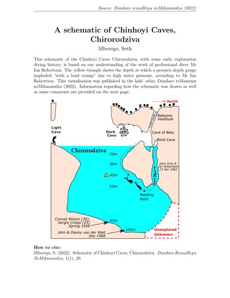 (PDF) A schematic of Chinhoyi Caves, Chirorodziva (p29)