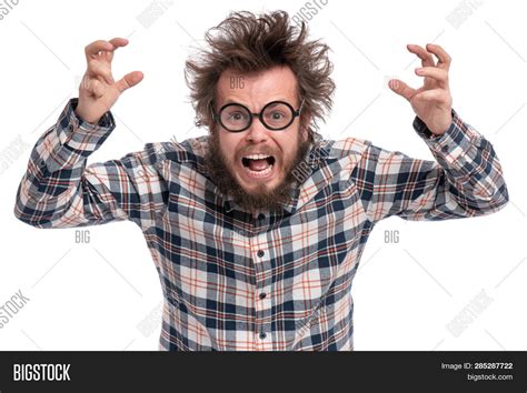 Crazy Angry Man Funny Image & Photo (Free Trial) | Bigstock