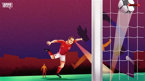 Al Ahly stadium art work on Behance