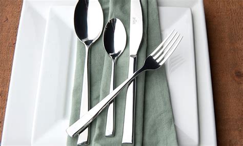 20-Piece Forged Flatware Set | Groupon Goods