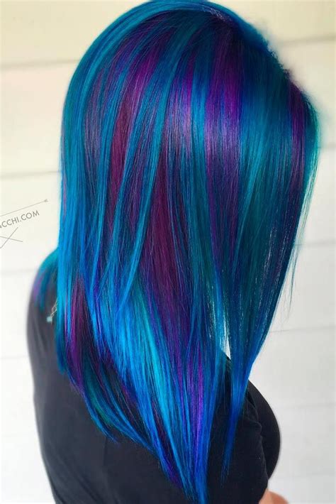 Best Purple And Blue Hair Looks | Hair color purple, Hair styles, Bright hair