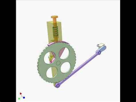 Top 101 + Pawl ratchet mechanism animation - Lifewithvernonhoward.com