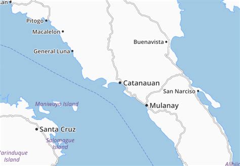 MICHELIN Catanauan map - ViaMichelin