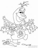 Frozen Coloring Page Printable sketch template