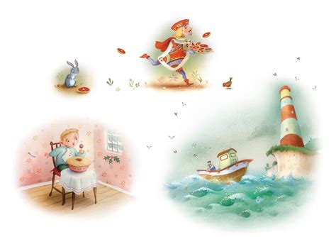 Nursery Rhyme Illustrations - Richard Johnson Illustrator