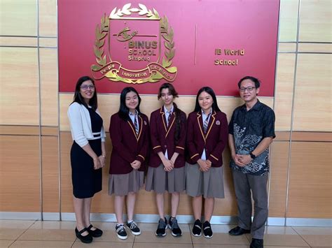 BINUS SCHOOL Simprug Students at the International Conference of ...