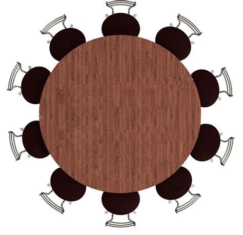 Clipart Castle Dining Room - Round Table Top View - Png Download - Full Size Clipart (#1970862 ...