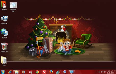 Christmas 2015 theme for Windows 10, Windows 7 and Windows 8