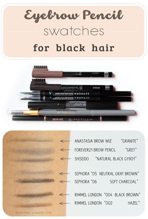 Be Linspired: Sephora Retractable Brow Pencil | Review & Photo Swatches