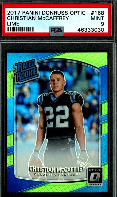 Christian McCaffrey Rookie Card - Top 5 Cards and Buyers Guide