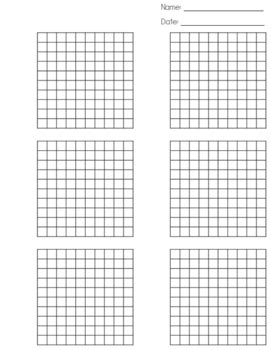 Multiplying Decimals Hundredths Grid by Two Peas in a 5th Grade Pod