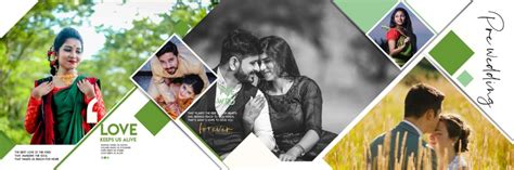 Latest Pre Wedding Album Design PSD 2021 Free Dwonlode - Wedding album psd