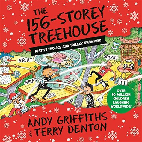 The 156-Storey Treehouse: Festive Frolics and Sneaky Snowmen! Audiobook | Free with trial