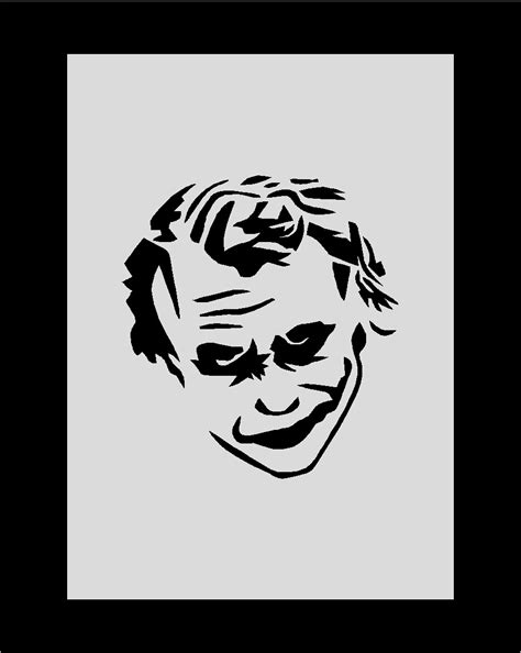 Joker 1 Stencil