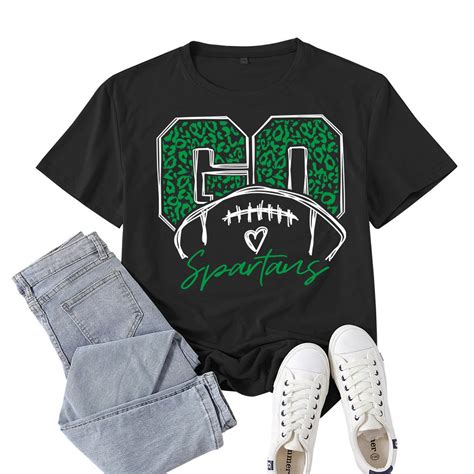 Go Spartans Football Svgspartans Svgleopard Go Spartans - Etsy