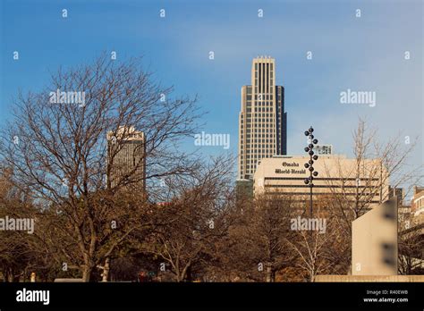 OMAHA NEBRASKA DOWNTOWN SKYLINE CITY SKYSCRAPER BUILDING Stock Photo - Alamy