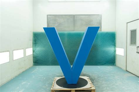 Grote 3D letter V - Project - Blowups