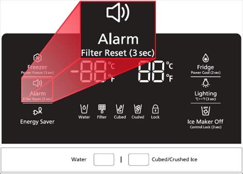 How To Reset Filter Alarm On Samsung Refrigerator