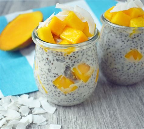 Mango Coconut Chia Pudding | Modern Honey