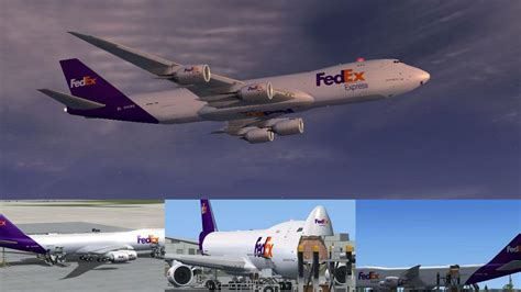 Free FedEx Express Boeing 747-8F for FSX