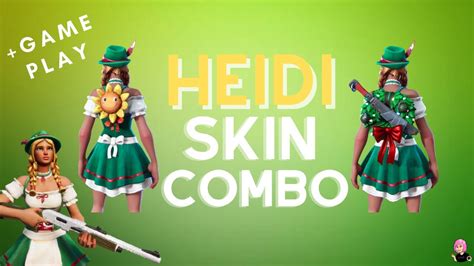 *NEW* HEIDI SKIN SHOWCASE COMBOS! FORTNITE HEIDI SKIN GAMEPLAY! - YouTube