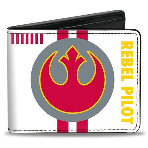 New Star Wars Rebel Alliance Insignia/Rebel Pilot Bi-Fold Wallet available!