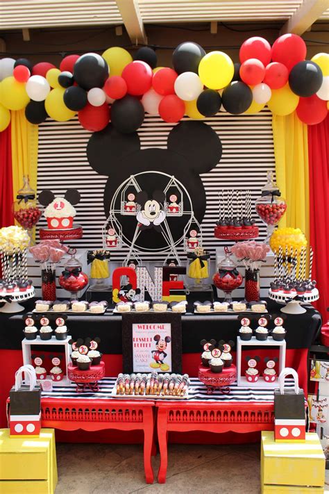 21 Of the Best Ideas for Mickey Birthday Party Ideas - Home, Family, Style and Art Ideas