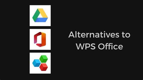 Best WPS Office Alternatives | Alternative, App, Wps