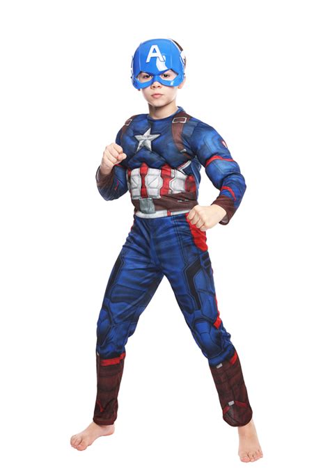 Captain America Recycled Kids' Halloween Costume | lupon.gov.ph